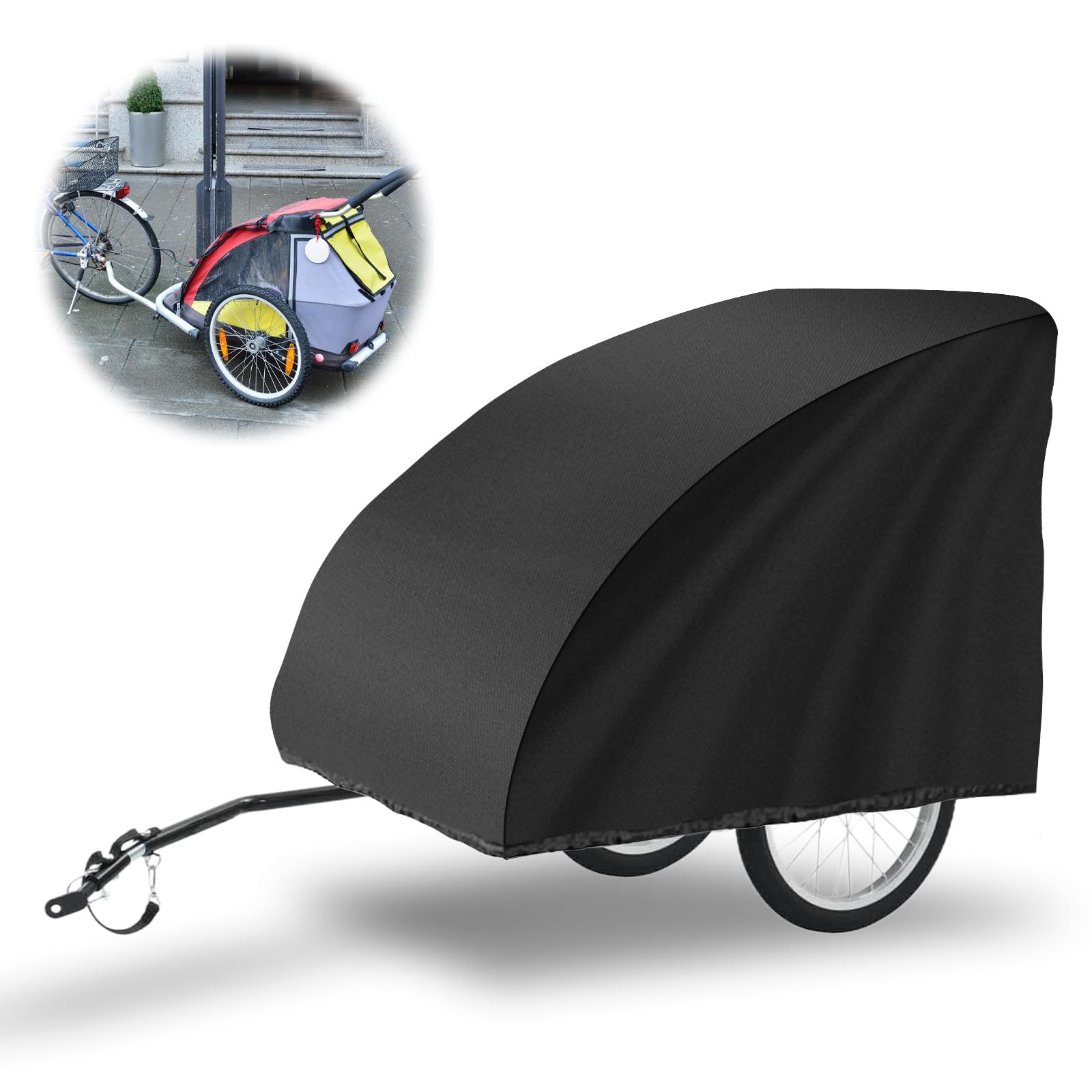 Burley Protection Waterproof Pour. Burley Remorques - Gris