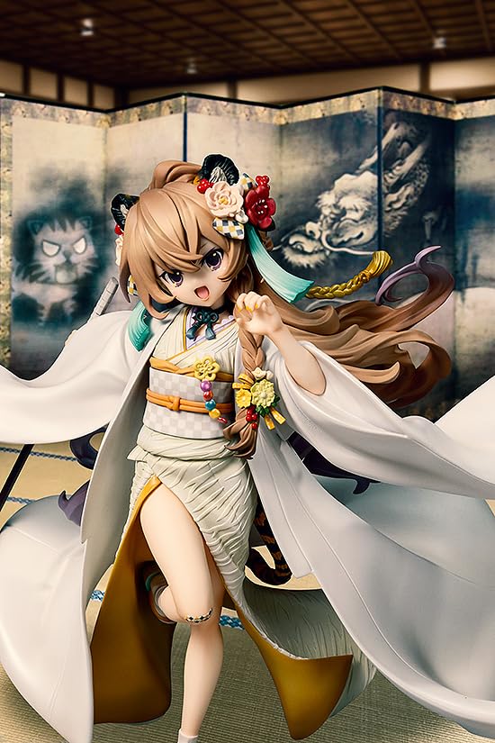 Toradora! Taiga Aisaka (White Kimono Ver.) PVC Figure, Statues