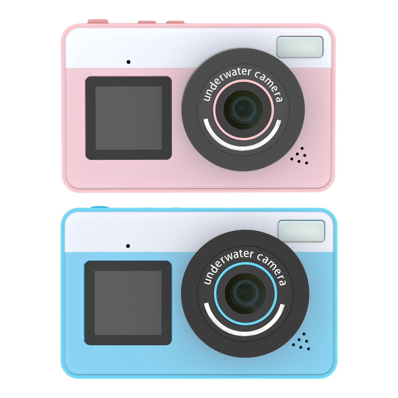 Cámara digital impermeable IP68 de 48 MP de alta resolución para fotografía subacuática de 10 pies de profundidad, diseño ligero para esnórquel, cámara de acción impermeable para buceo