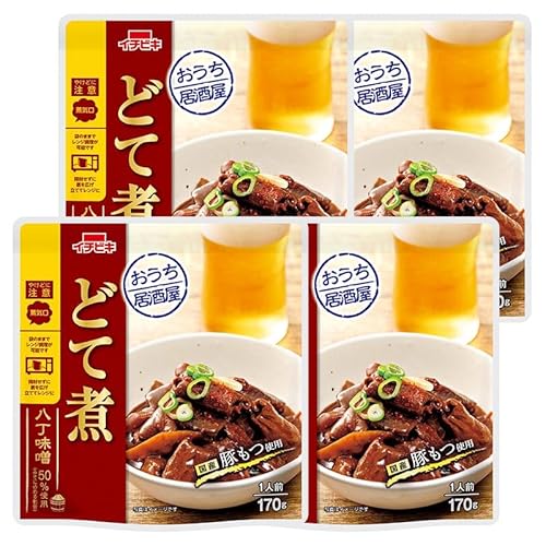 イチビキ おうち居酒屋 どて煮 170g 4袋のサムネイル