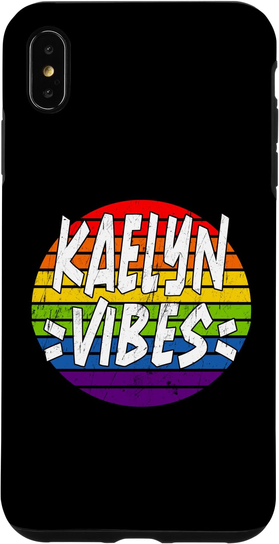 iPhone XS Max Kaelyn Vibes Matching Squad Family Reunion Last Name Case