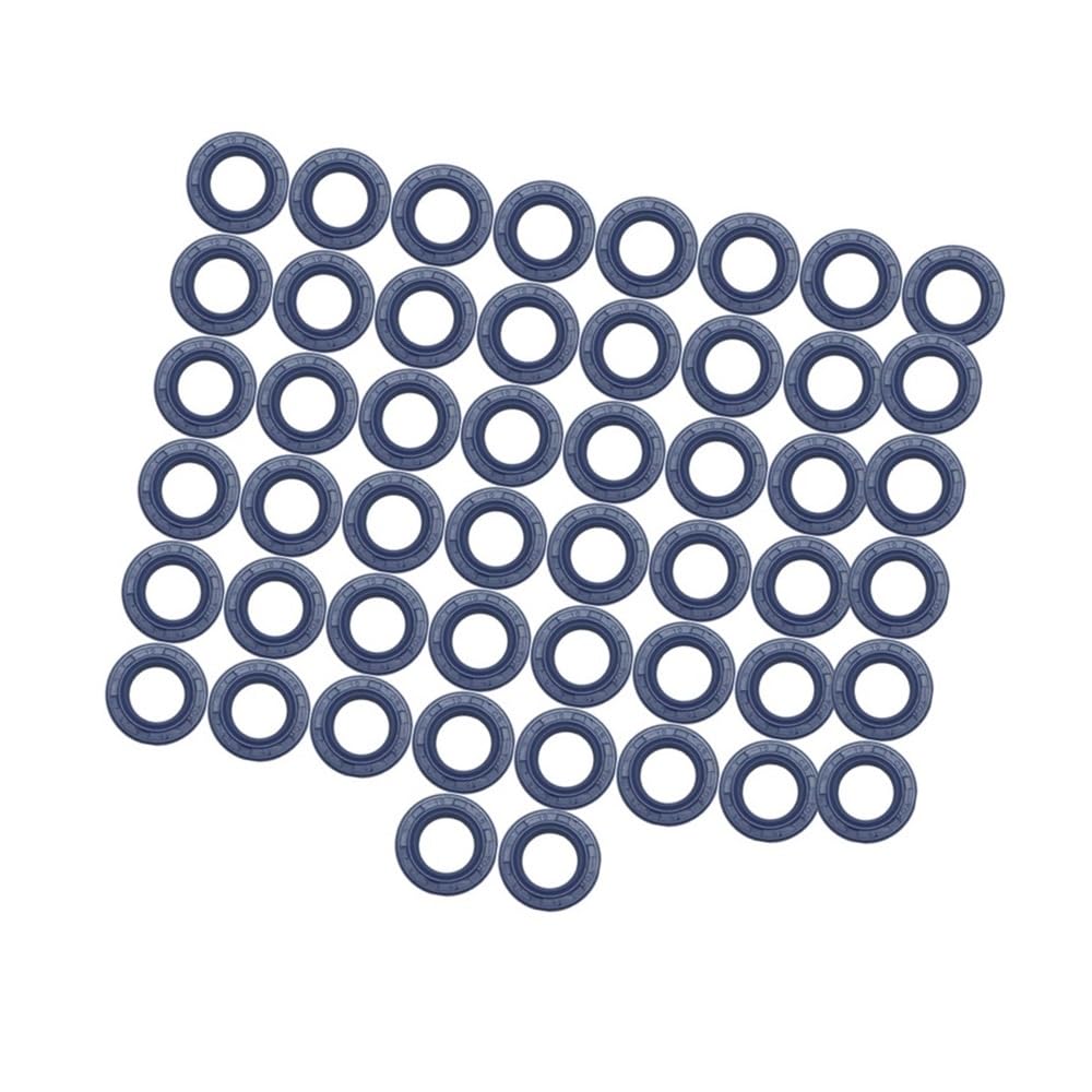 Retenes de aceite para motosierras MS170 MS180 y MS250, pack de 50 piezas de goma para cigüeñal