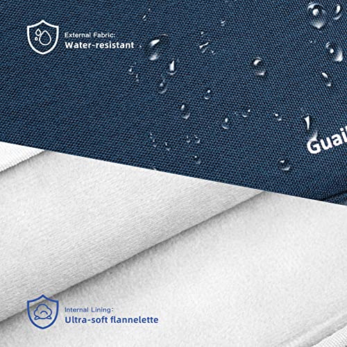 10.5-11 Inch Tablet Sleeve, Polyester Pouch Cover Case Fits 11” New Ipad Pro 2018, 10.5” Ipad Air 2019/ Ipad Pro, Microsoft Surface Go, Samsung Tab, Fit For Apple Pencil & Smart Keyboard – Blue #TOP2