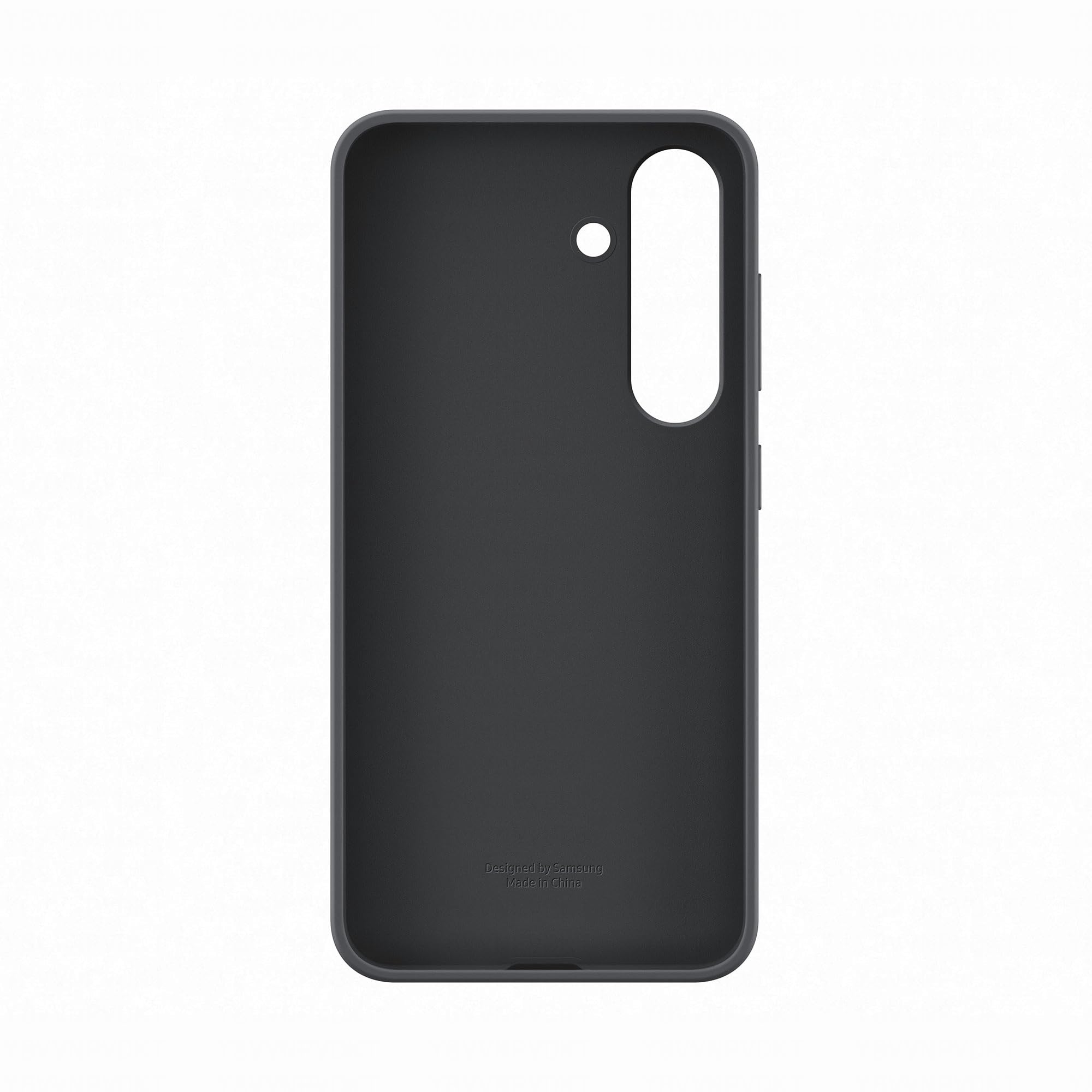 SAMSUNG Silicone Case cover morbida in silicone per Galaxy S25, Black
