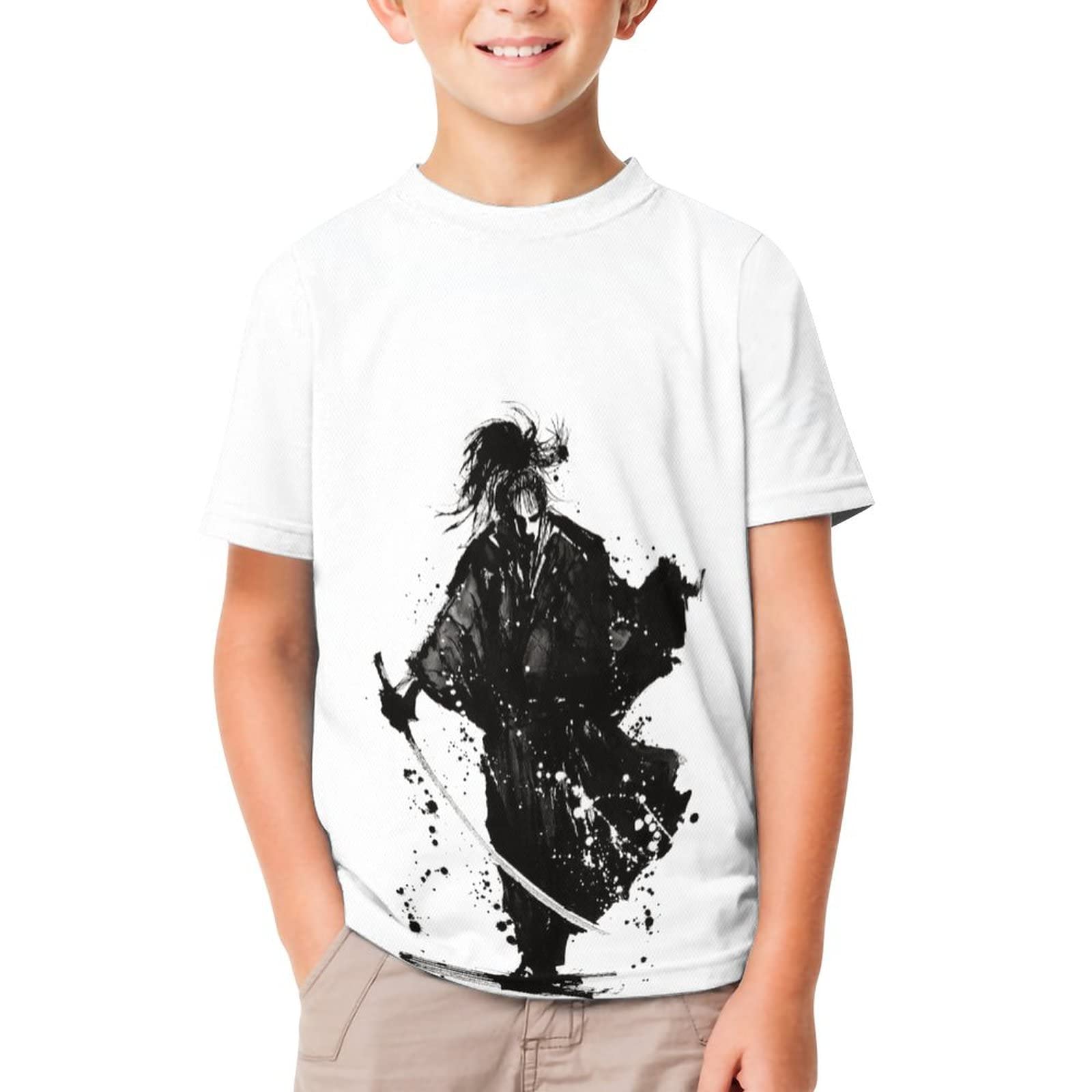 Amazon.co.jp: キッズ Tシャツ 和風 武士 超カッコいい 最強 侍 剣道