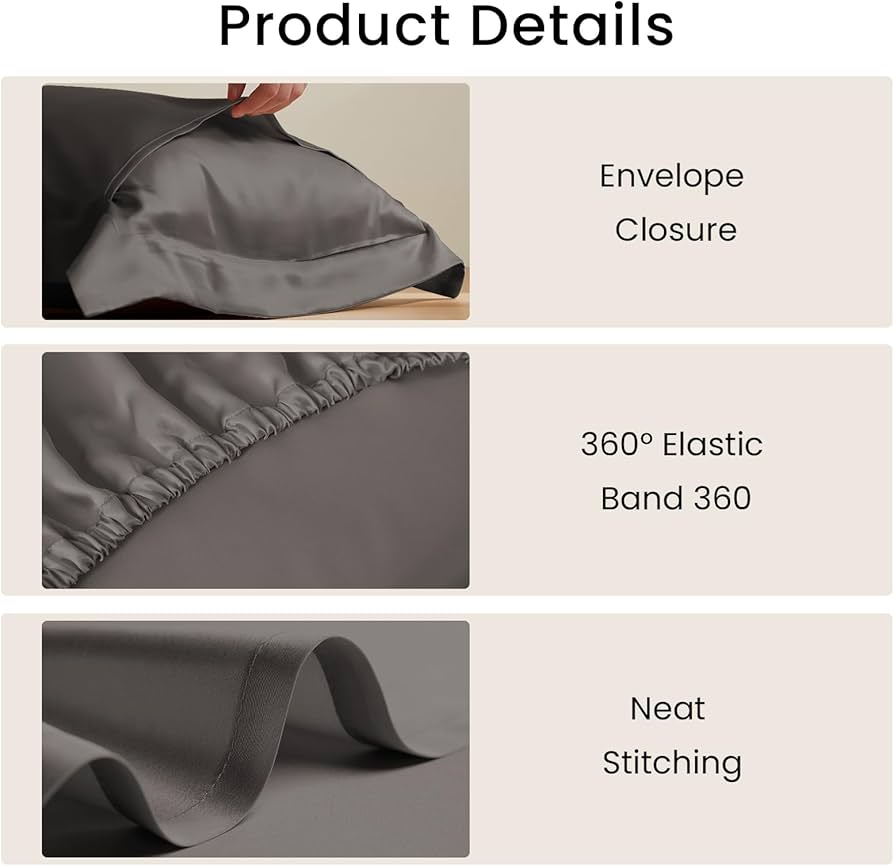 Amazon.com: THXSILK 100% Mulberry Silk Sheet Set, 7A+ Silk Sheet