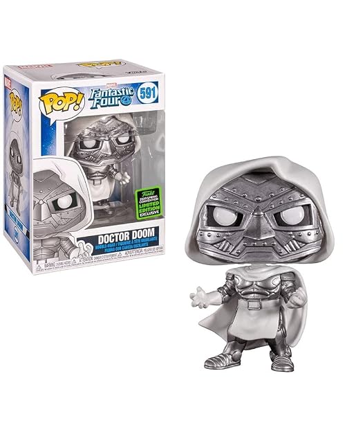 POP Figura Marvel Los 4 Fantasticos Doctor Doom Exclusive