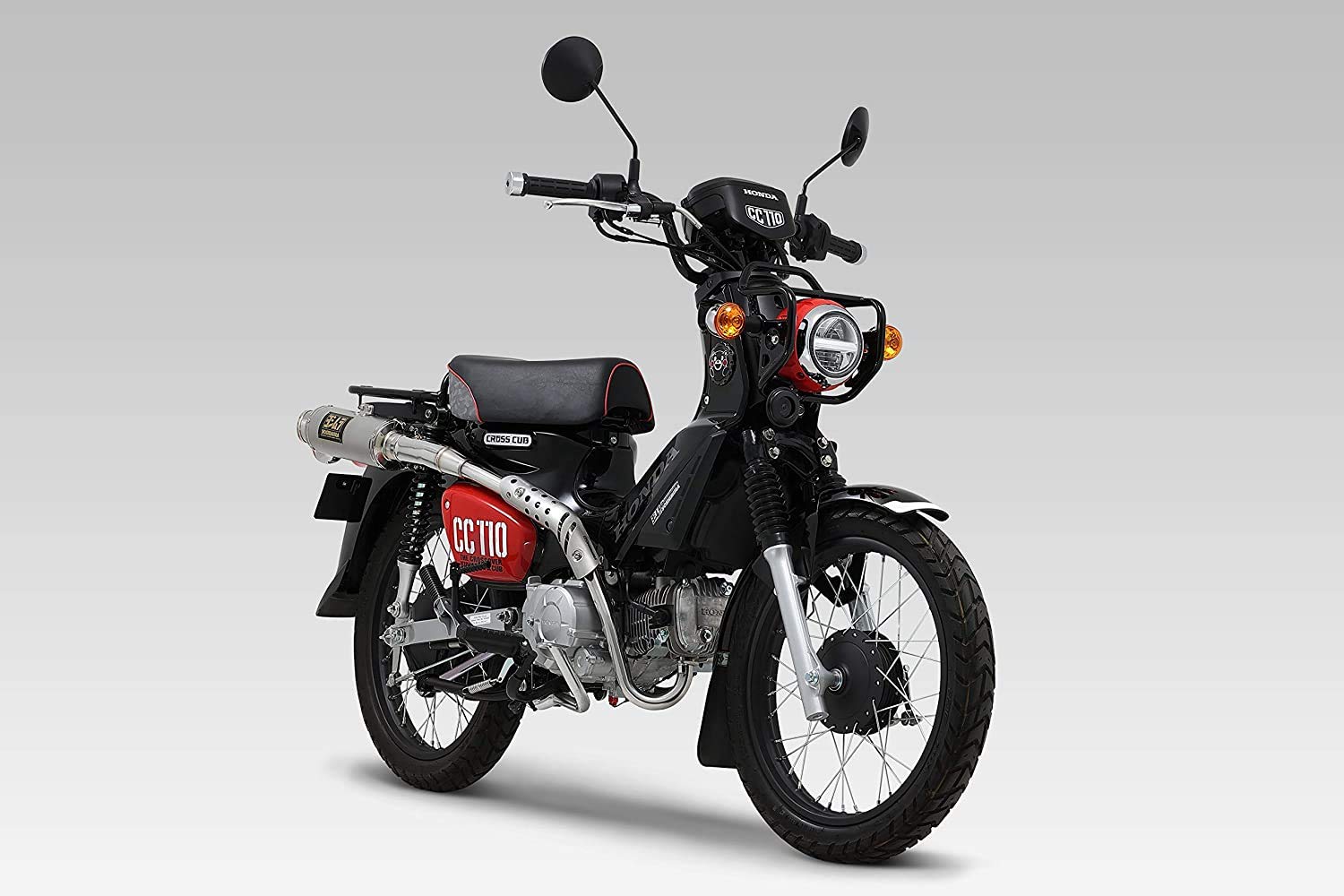 ヨシムラ　ＧＰマグナムサイクロン(アップタイプ) クロスカブ１１０　JA60 ヨシムラからクロスカブ110用「機械曲 GP-MAGNUM サイクロン