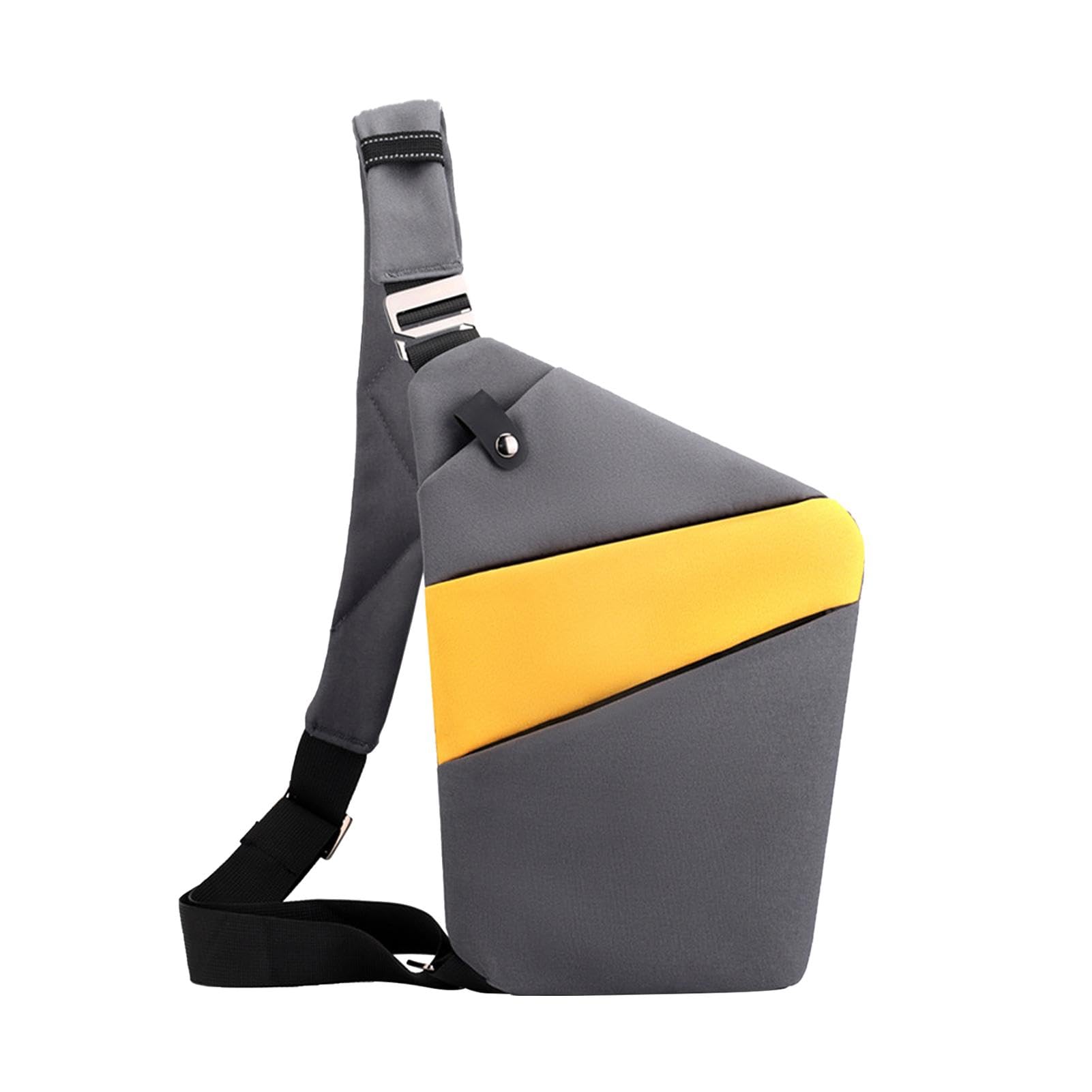 Bandolera ligera de hombre para actividades al aire libre con protección impermeable. 8