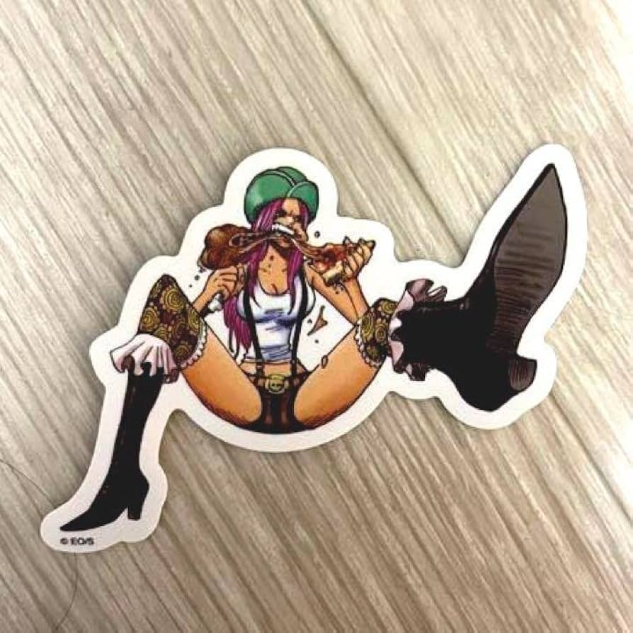 Amazon.co.jp: ONE PIECE ワンピース ボニー 25周年 ステッカー