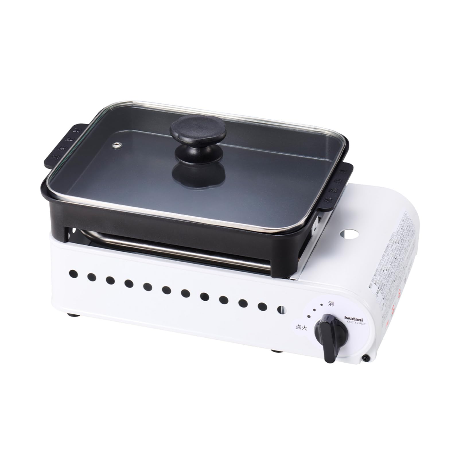 IwatanI たこ焼き器 II 日本製 カセットガスたこ焼器 炎たこII