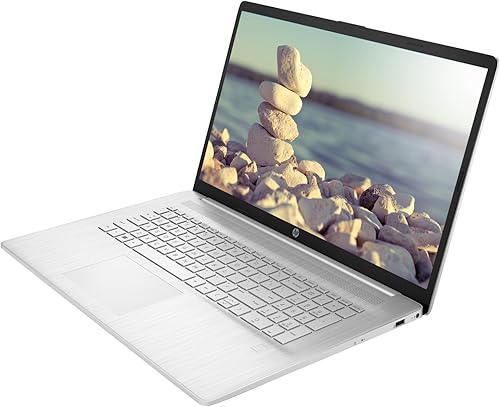 Miniatura 3 de HP Computadora portátil 17, pantalla FHD de 17.3", AMD Ryzen 5 5500U, SSD de 32 GB, SSD de 2 TB, cámara web, HDMI, lector de huellas dactilares,