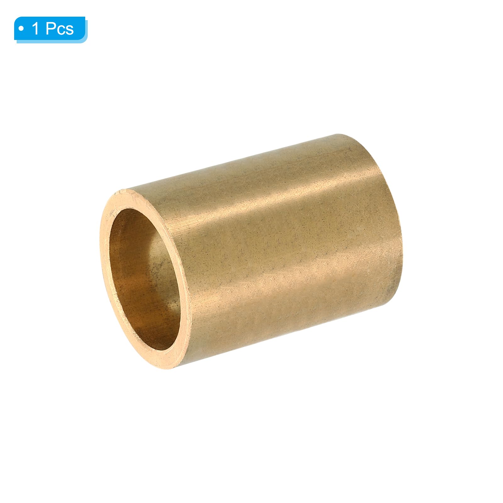 PATIKIL M25 Brass Spacers, 1 Pcs Metal Spacer Brass 25mm ID x 32mm OD x 40mm L Brass Spacers Screw Standoff for 1 Inch or M25 Screw - Image 3