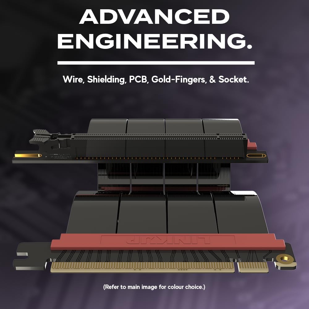 Amazon.co.jp: LINKUP - AVA5 PCIE 5.0 ライザーケーブル