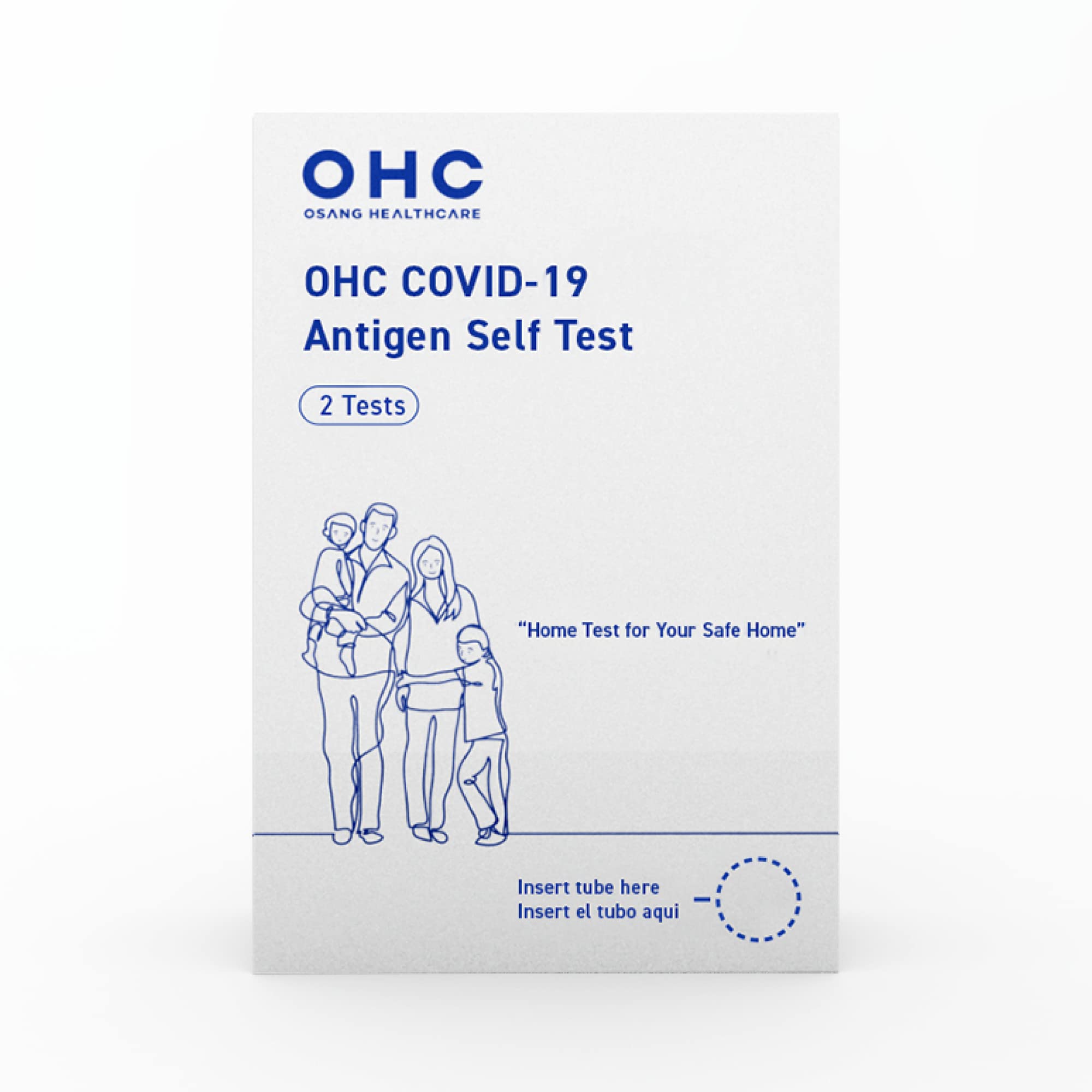 Buy OHC COVID19 Antigen Self Test, 1 Pack, 2 Tests Total, OTC atHome