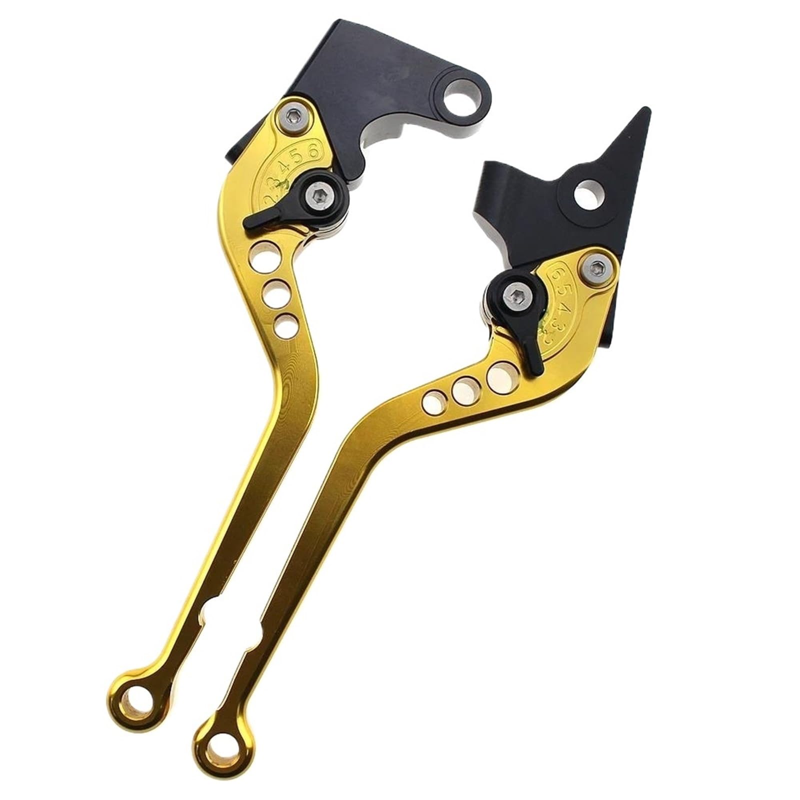 Brake Clutch Levers For CB500F For CB-500F For CB-500 F For CB 500F For CB 500 F 2022 Motorcycle Short Long Brake Clutch Levers(Long Gold)