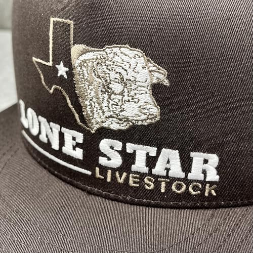 Image of Vexil American Rancher Adjustable Snapback Western Lifestyle Rodeo Southwest Inspired Meshback Hat