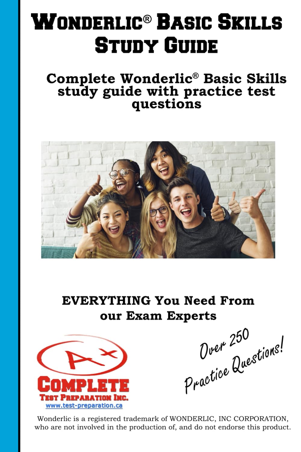 Wonderlic Basic Skills Study Guide: Complete Wonderlic(r) Basic Skills study guide with practice test questions