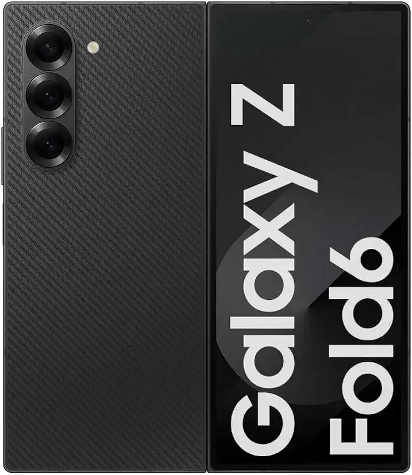 Samsung Celular Galaxy Z Fold6 5G, 512GB, 12GB RAM, Tela 7.6" + 6.3", Câm. Traseira 50+12+10MP, Frontal 10+4MP - Preto