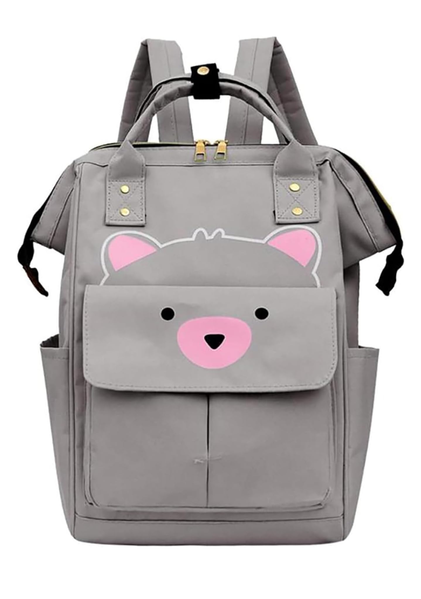 Diaper bags for baby with teddy design, multi-functional waterproof mother bag with large capacity, stylish diaper bags with multiple compartments, and easy carriable for travlleing.-image-38