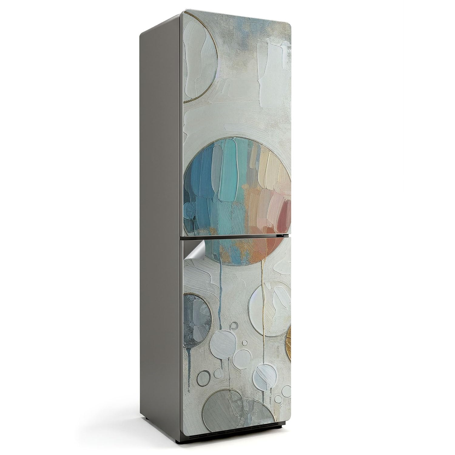 Sticker frigo abstrait pour sublimer votre décoration de cuisine