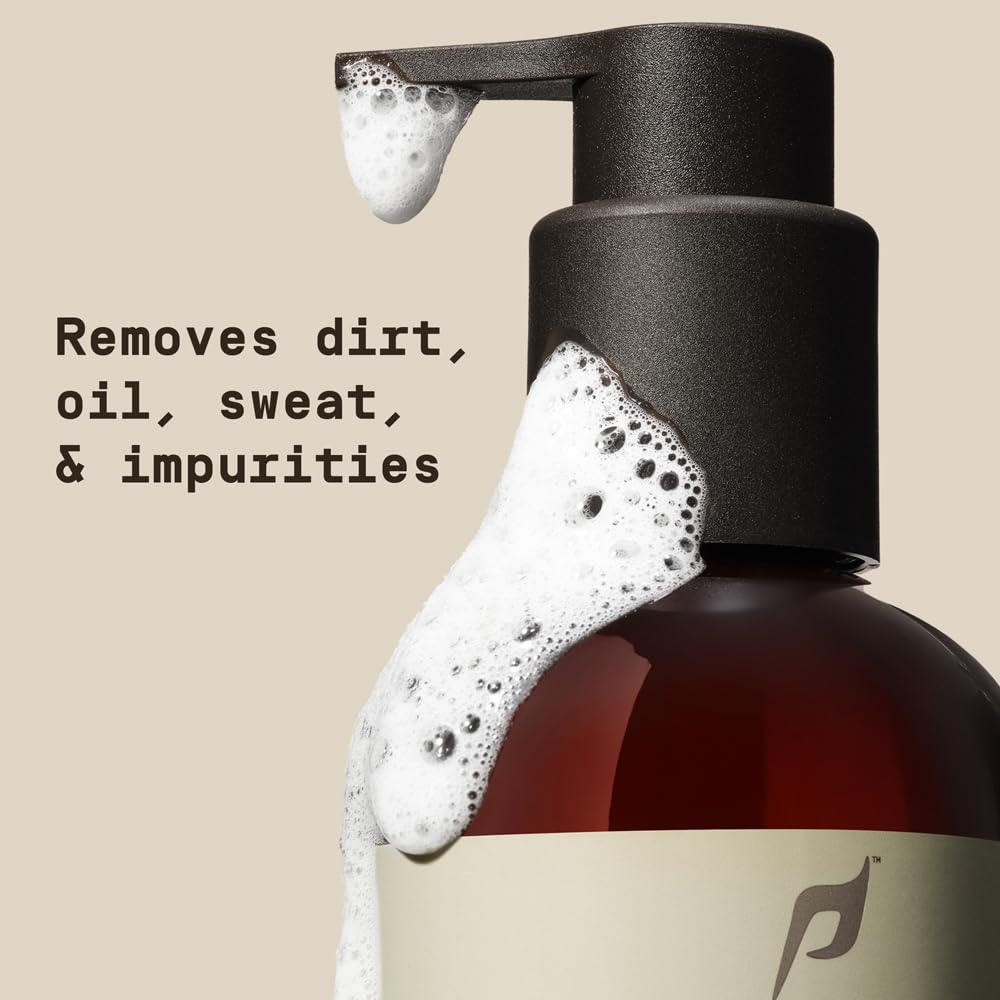 PAPATUI by Dwayne Johnson Hydrating Men's Face Cleanser | Made with Niacinamide, Hyaluronic Acid | Unscented | 8 oz