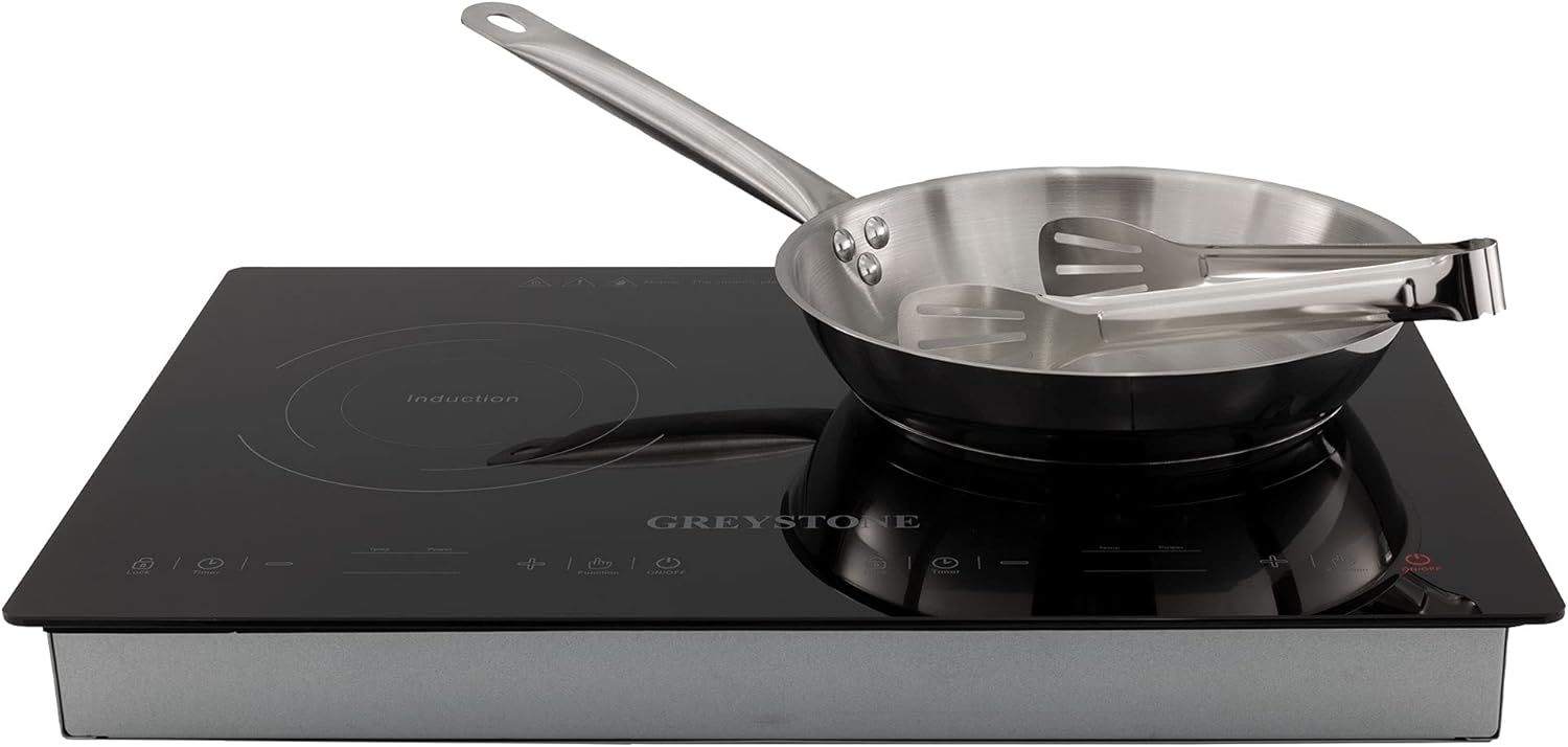RecPro RV Induction Cooktop 1800 Watt Dual Burner