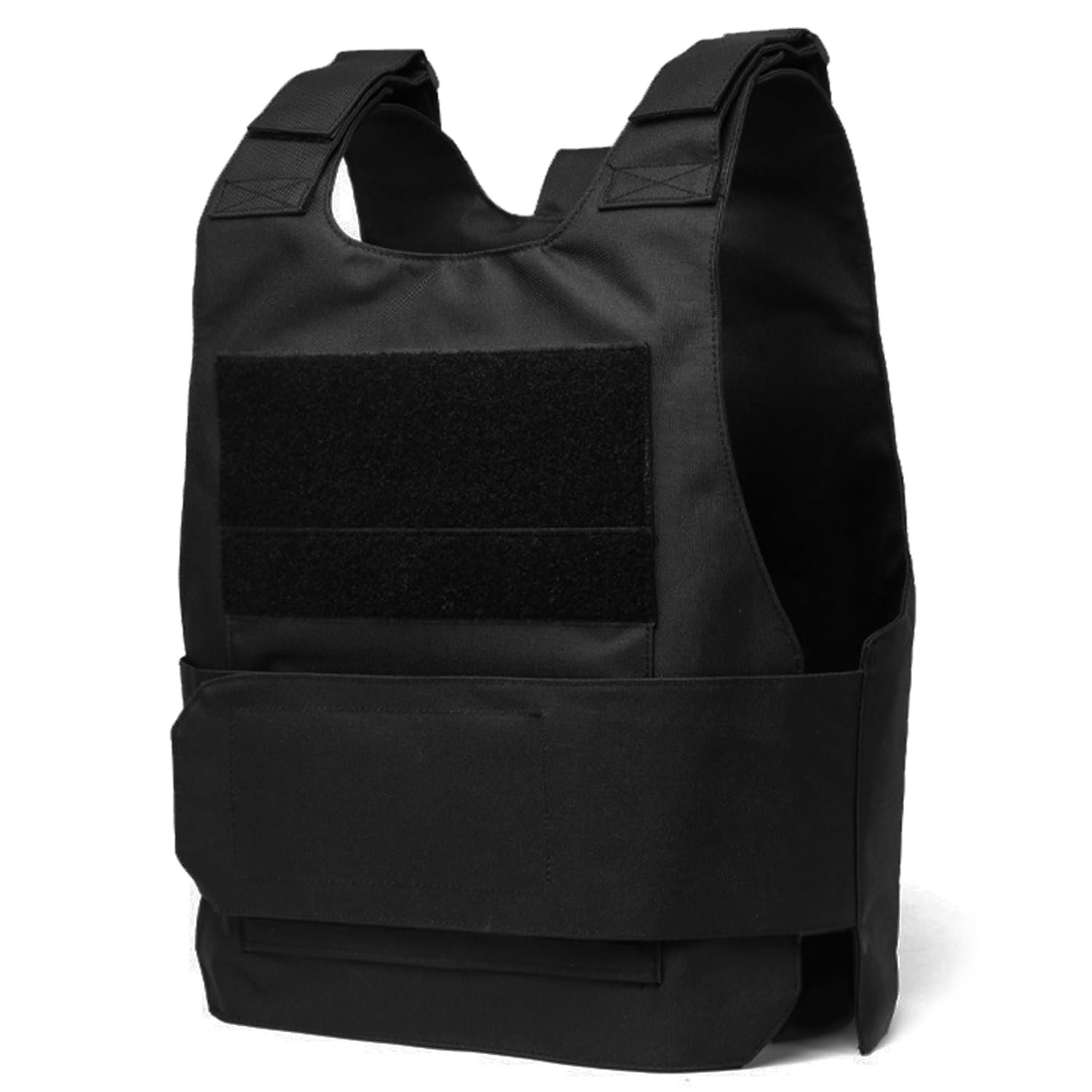 Favuit Gilet tactique noir pour airsoft, paintball, gilet de protection réglable, protection de poitrine, gilet de sport, accessoire pour chasse, pêche, camping, airsoft, paintball