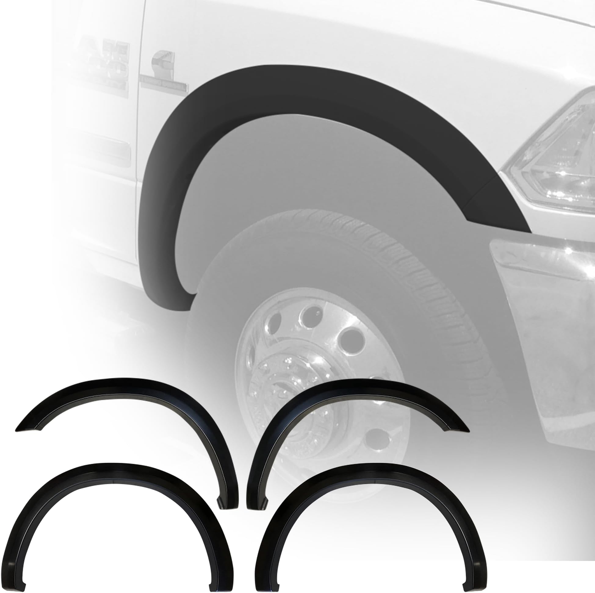 Dodge Ram 2500/3500 Factory/OE Design Fender Flares. 2010-2018 Models. Set of 4