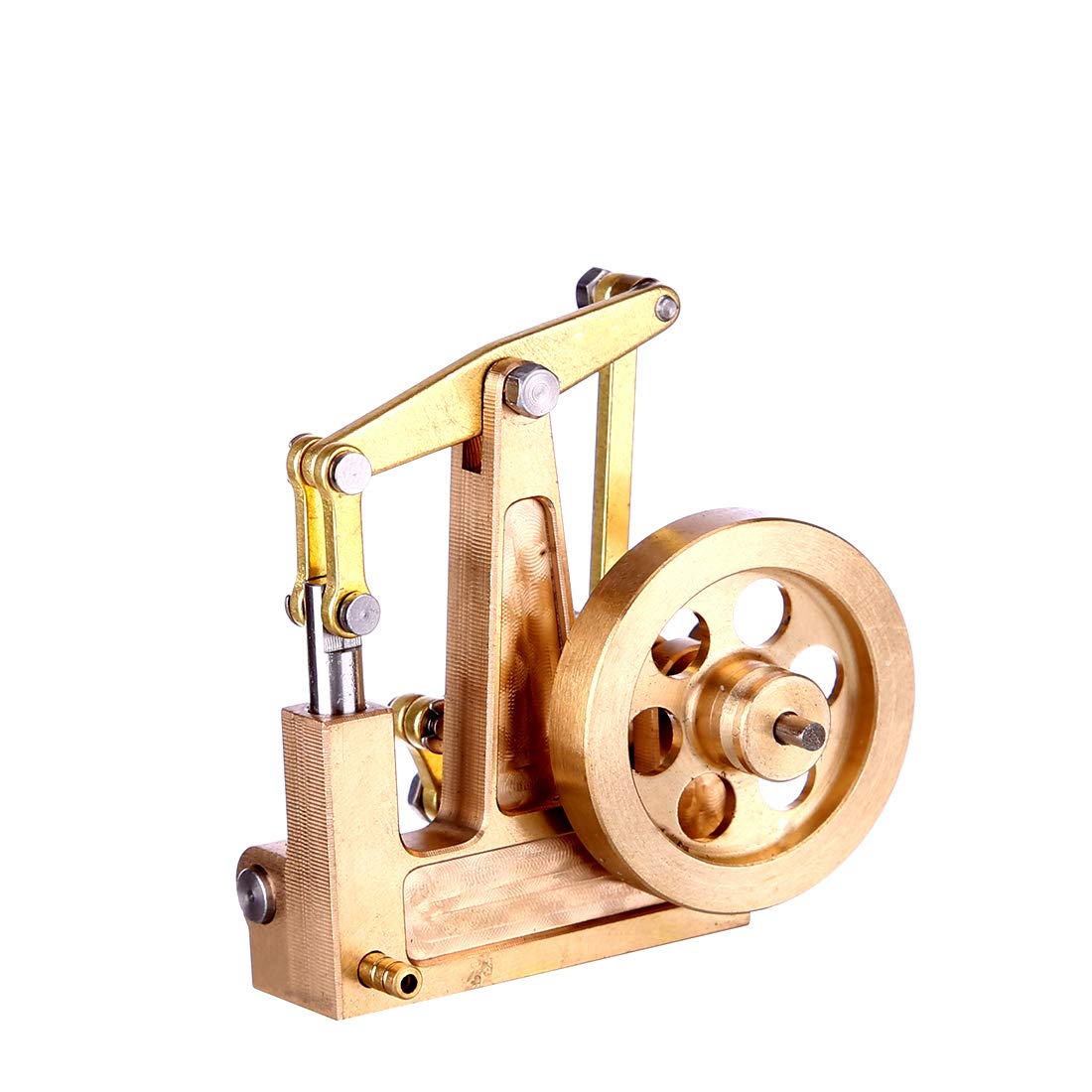 PizazzToy Machine à vapeur pour adultes - Équilibre - Type Mini - En cuivre pur - Modèle sans chaudière - Cadeau créatif - Modèle à vapeur - Kit mécanique