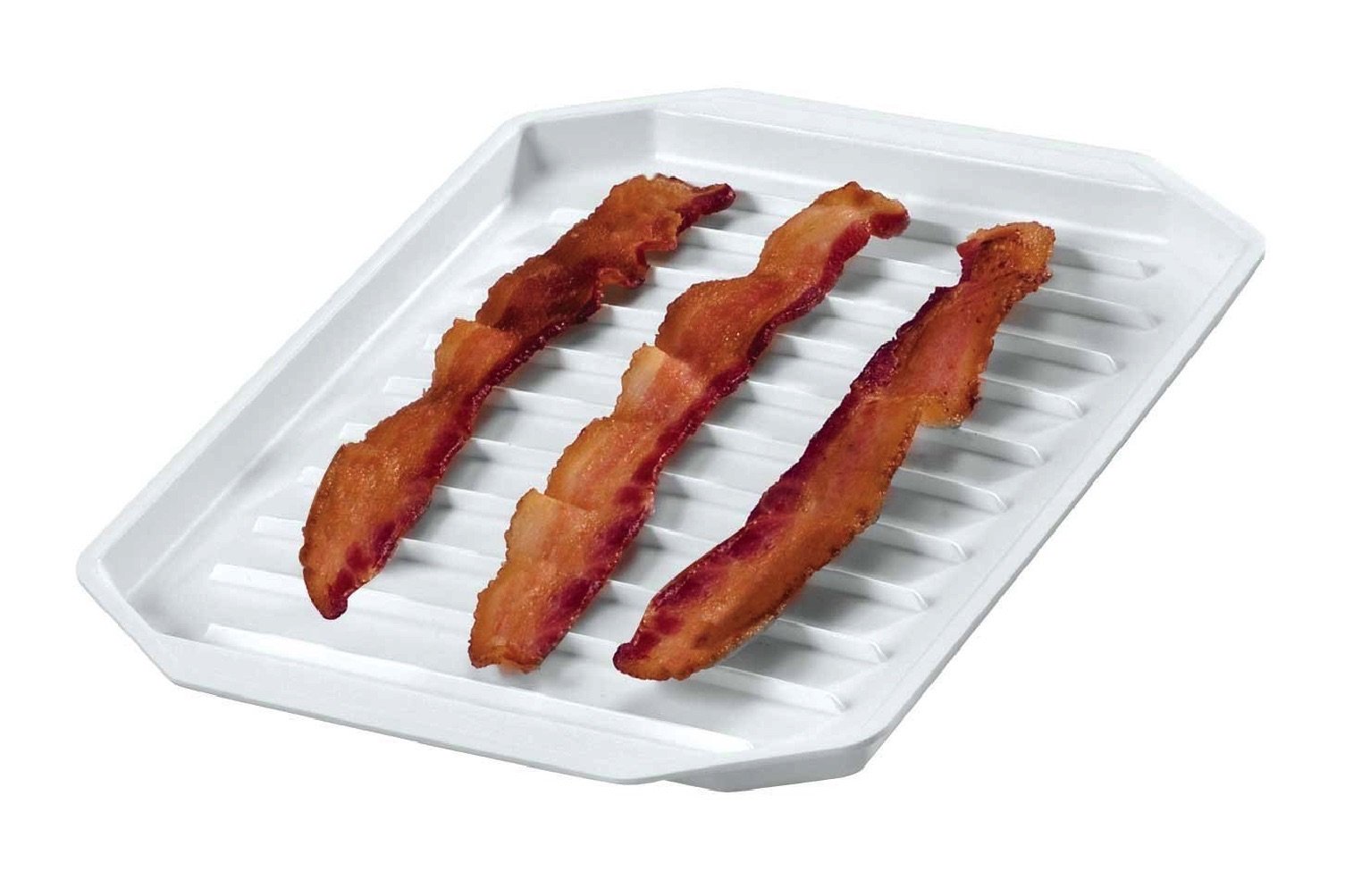 Microwave Bacon Rack - Cook Crispy Bacon Fast -1