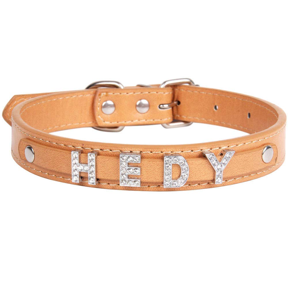 Collare Personalizzato Per Cani Di Piccola Taglia Chihuahua Collari Per Cani Con Strass Bling Cani Da Compagnia Personalizzati Gratui Gatti Nome Charms Accessori Per Animali Domestici - Foto 3