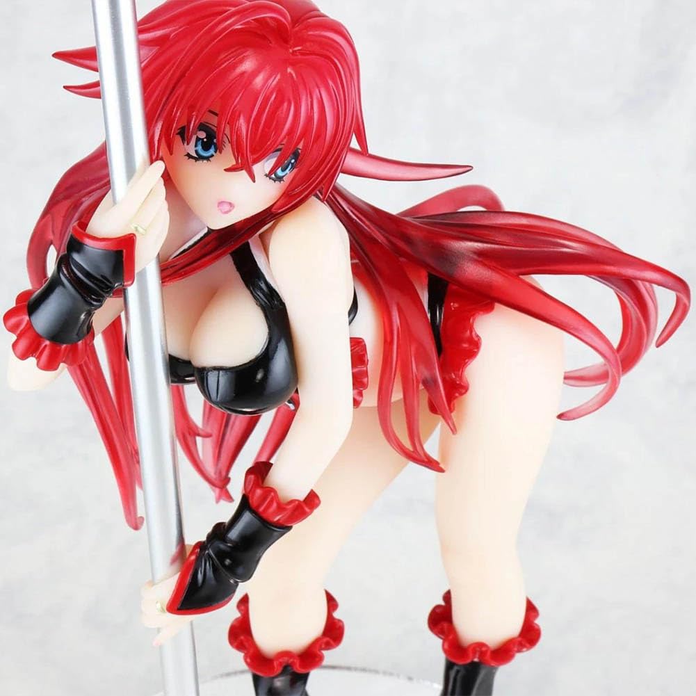 Rias Gremory Figura Pole Dance Girl PVC Statua 25 cm Anime Illustrazione Modello Rias Gremory Action Figure Collezione Decorazioni Regalo per i fan