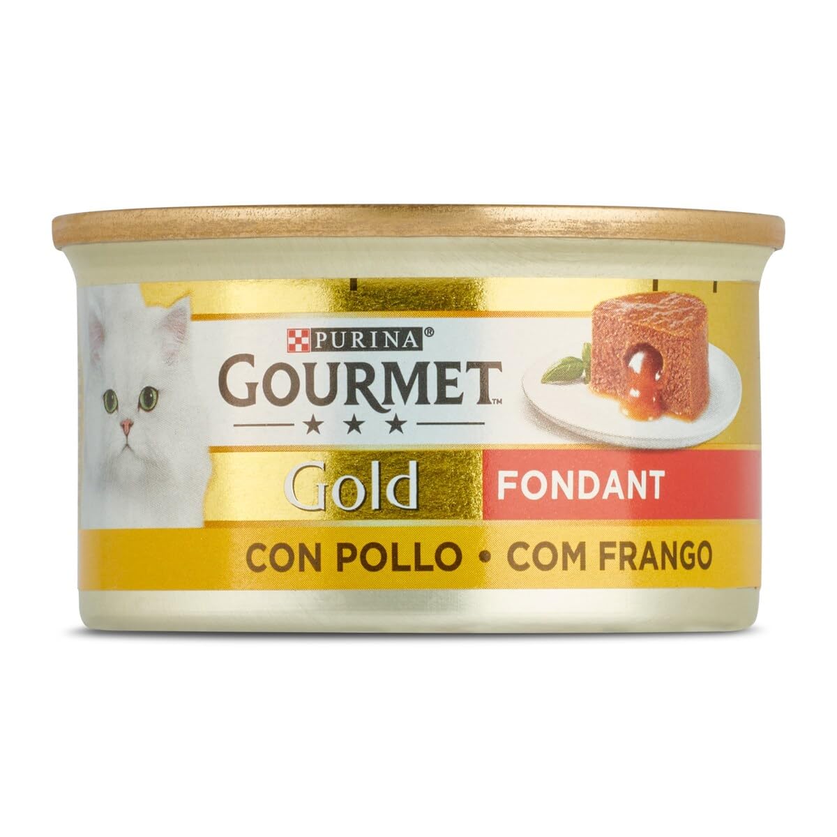 Gourmet Gold Fondant Pollo x 85 GR, Negro, Estandar
