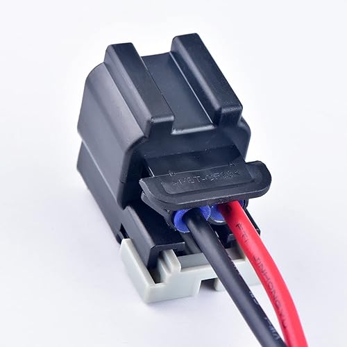 Miniatura 6 de Conector del motor del ventilador de refrigeración del motor de 2 pines compatible con Chevrolet Equinox y Pontiac Torrent y Suzuki XL-7 y Buick GM