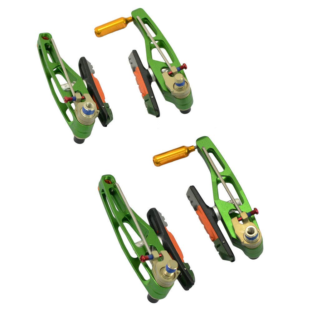 Amazon | KCNC V6 VB6 MTB V-Brake Set (V-Brakes and Levers), Green