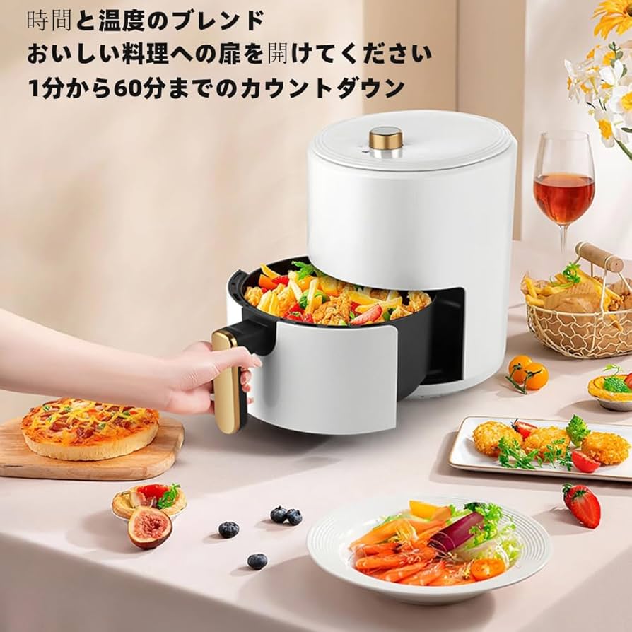 【新品】ノーオイルフライヤー ノンオイルフライヤー グリーン 家庭用 6L大容量 新品】ノーオイルフライヤー ノンオイルフライヤー グリーン