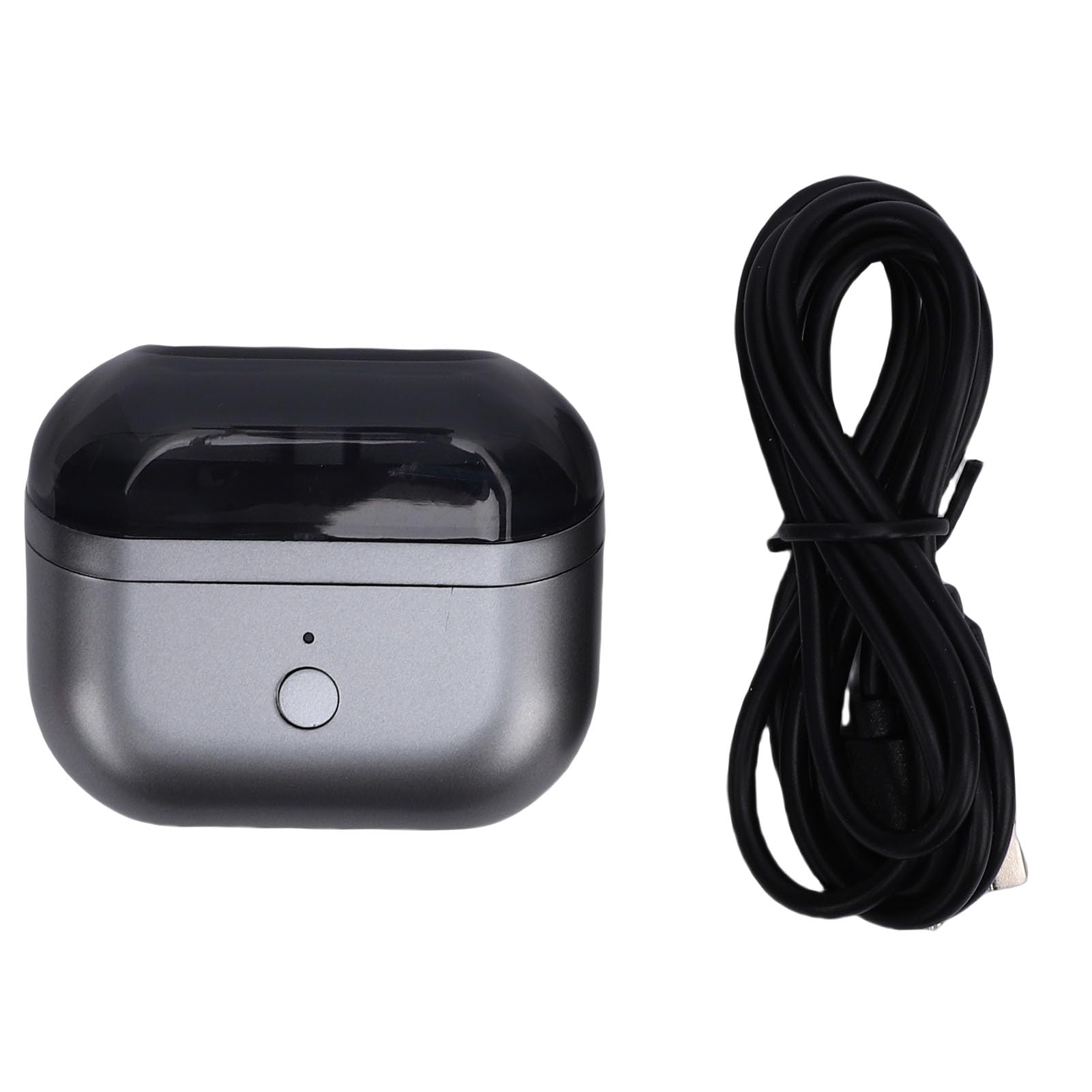 Luocute Étui de Chargement pour écouteurs sans Fil pour Buds 3 SM-R530, Batterie 450 MAh avec Indicateur LED, Type C et Chargement sans Fil, Protection Contre Les Surcharges