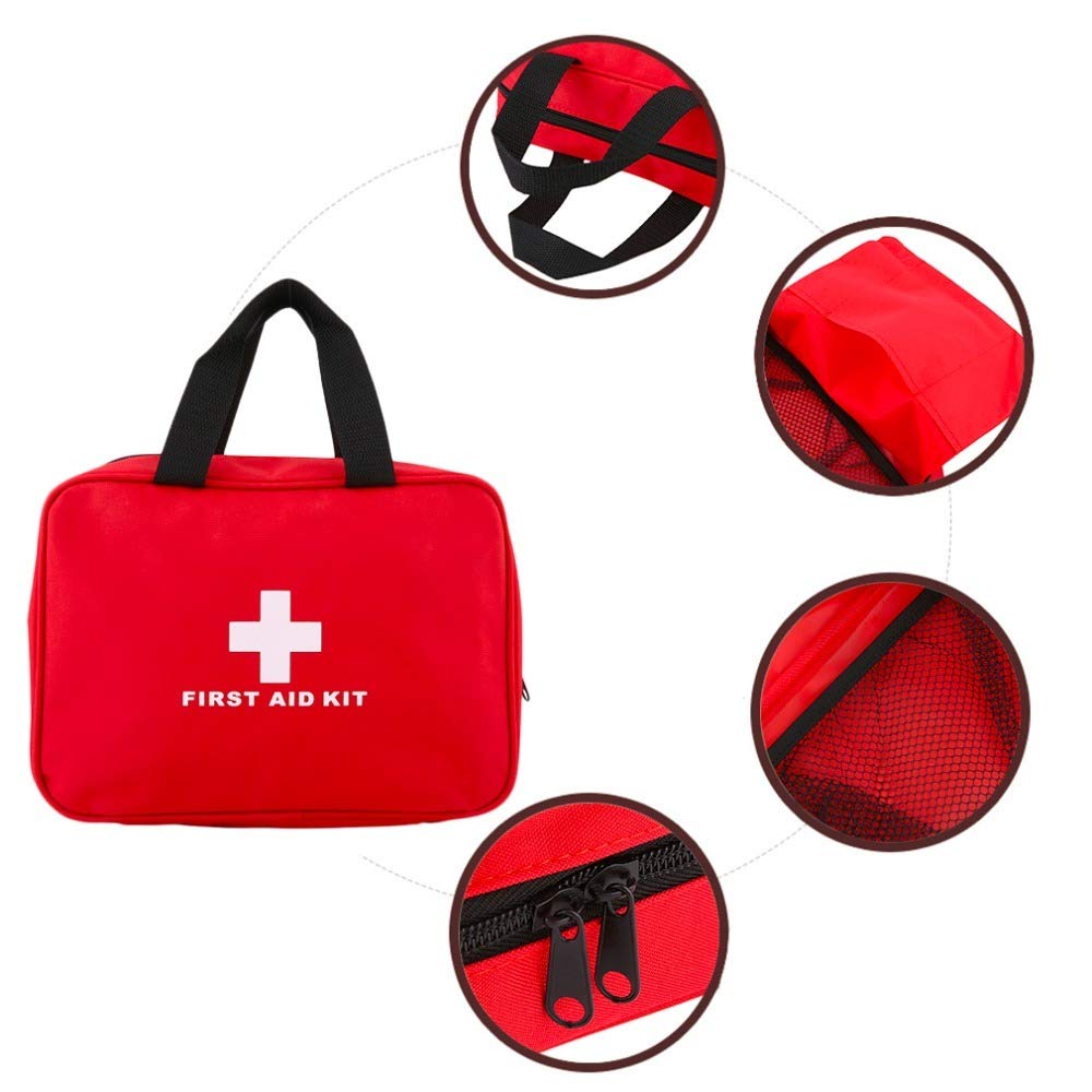Botiquin/Caja Medicina Kit de primeros auxilios Kit de primeros auxilios de automóviles grande Coche grande Bolsa de emergencia Bolsa Viajes Camping Survival Kits Medical Médico Botiquin de Primeros A