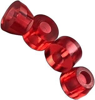 Juego de Arandelas amortiguadoras para Ejes de Longboard Skateboarding Essentials 90A. Dureza 90A para Riders Ligeros o...