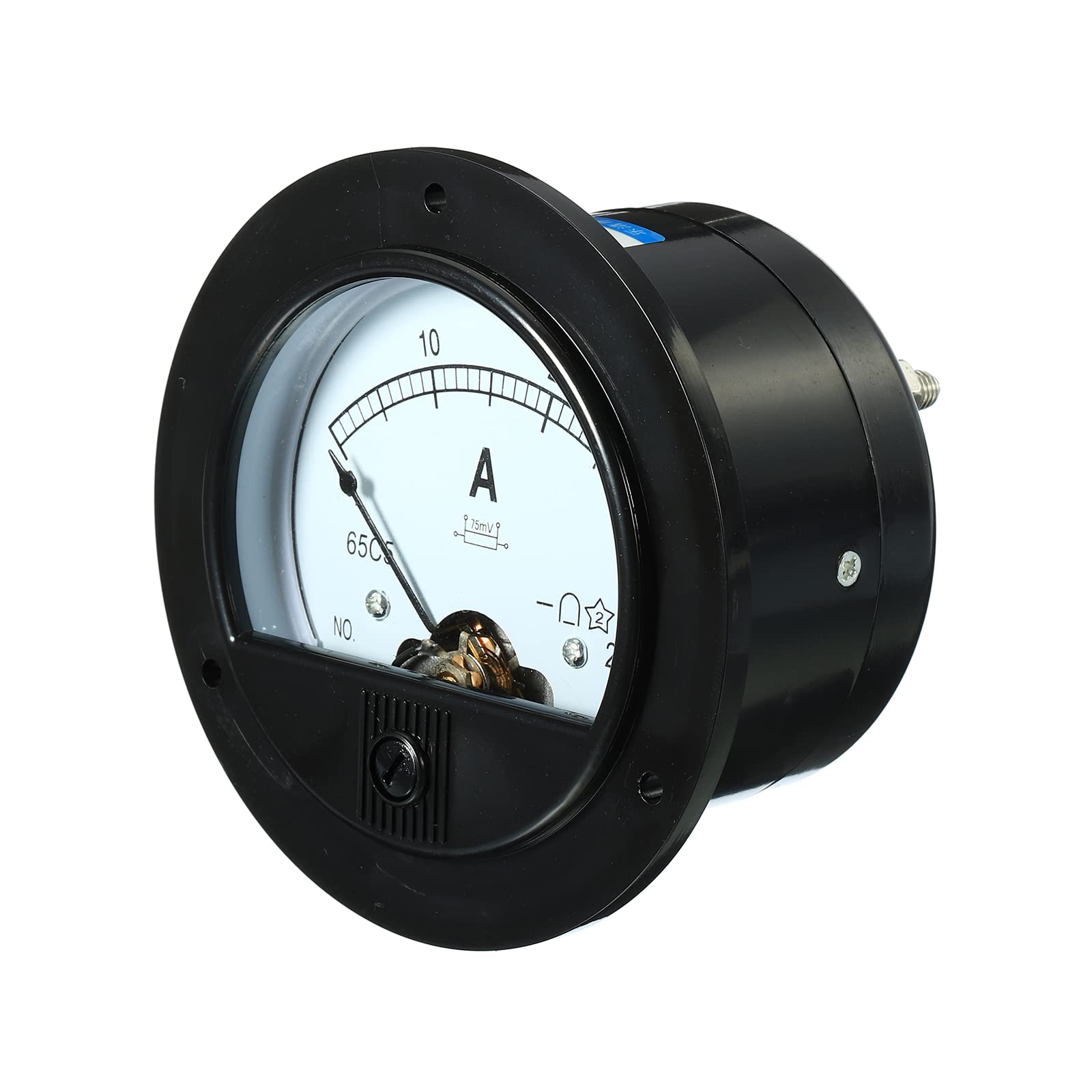 YOKIVE Analog Panel Ammeter, 65C5-30A Ampere Meter Current Tester, Great for Office Art, Home, Daily Use (DC 0-30A)