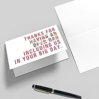 Vista 2 de Qiliji Divertida tarjeta de boda para amigos, tarjeta de compromiso humorística para pareja, felicitaciones por tus tarjetas de gran día, regalo