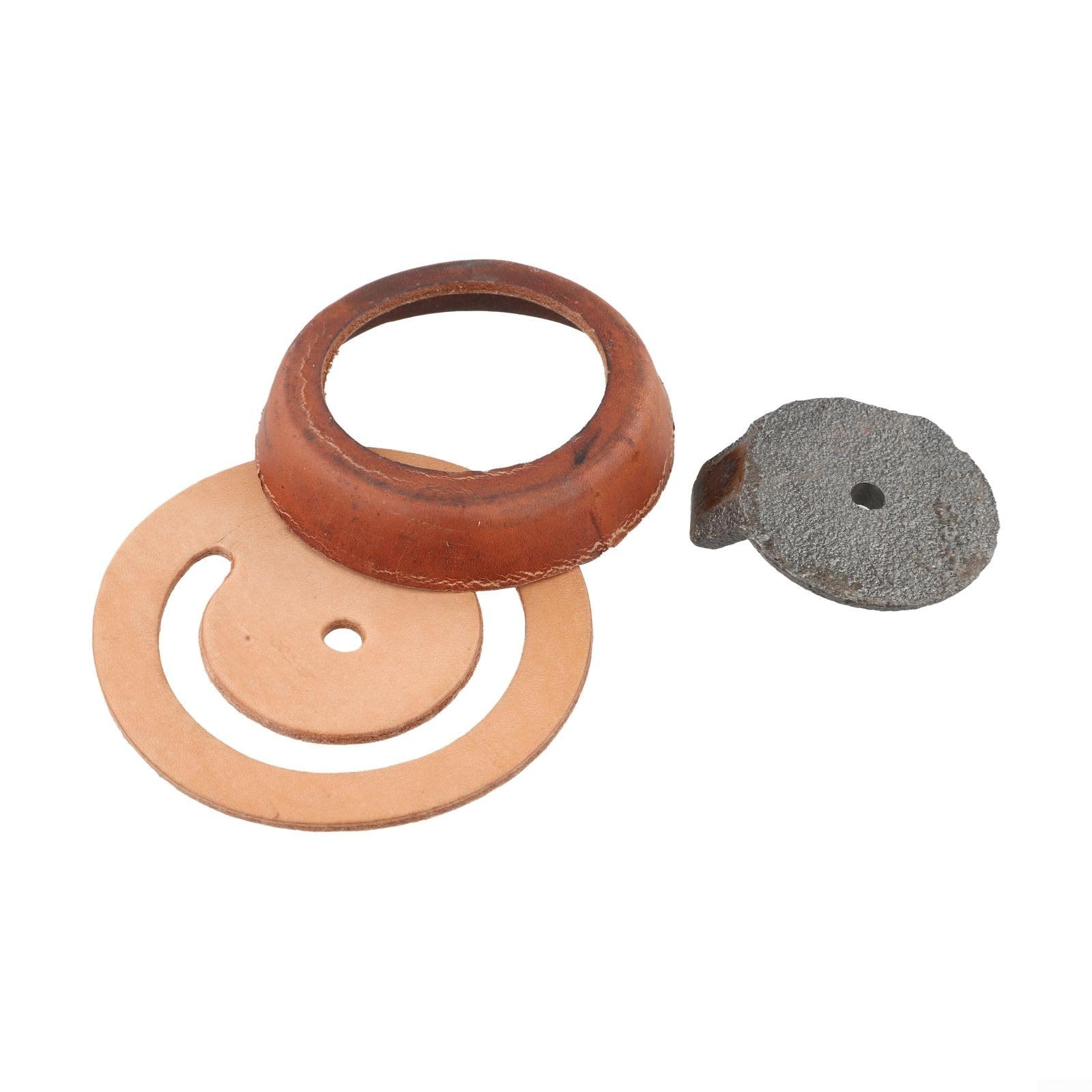 Brocca manuale per kit di riparazione pompa per Simmons 1160 PM500 e n. 2, valvola di ritegno in ghisa con valvola inferiore in pelle e tazze, parti di prevenzione del riflusso per pompe a mano