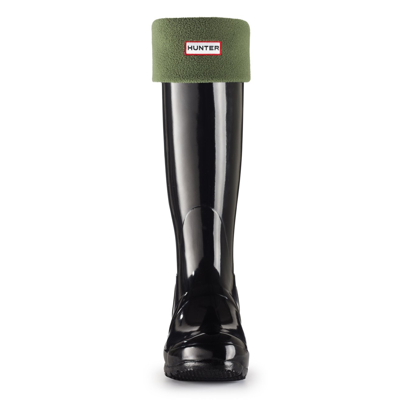 Hunter Boots Welly Socks Wellington Boot Socks - Green - M