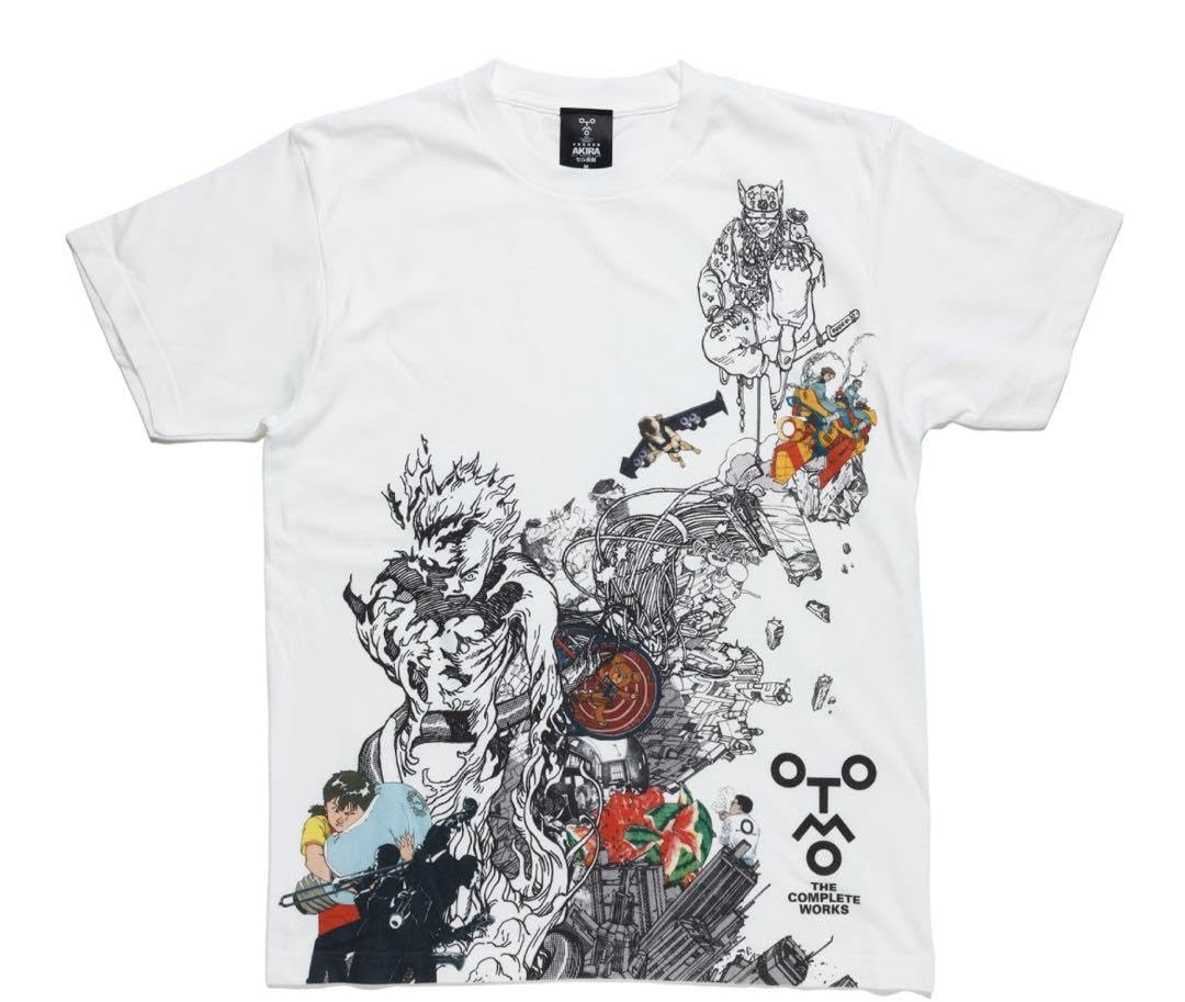 Amazon.co.jp: 大友克洋全集 AKIRAセル画展 大友全集Tシャツ XXLサイズ 