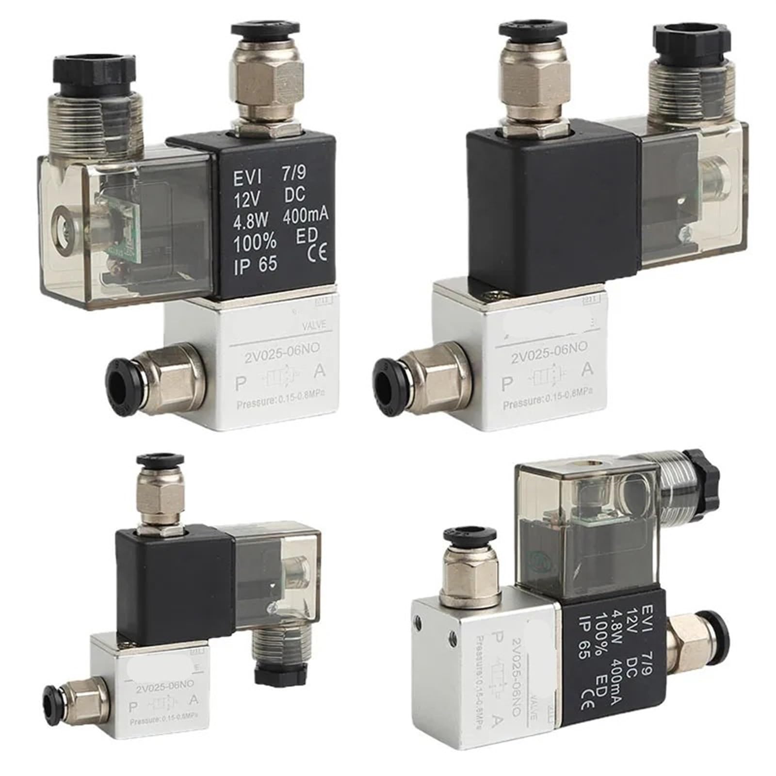 Válvula solenoide de aire DC24V para sustitución rápida en sistemas neumáticos