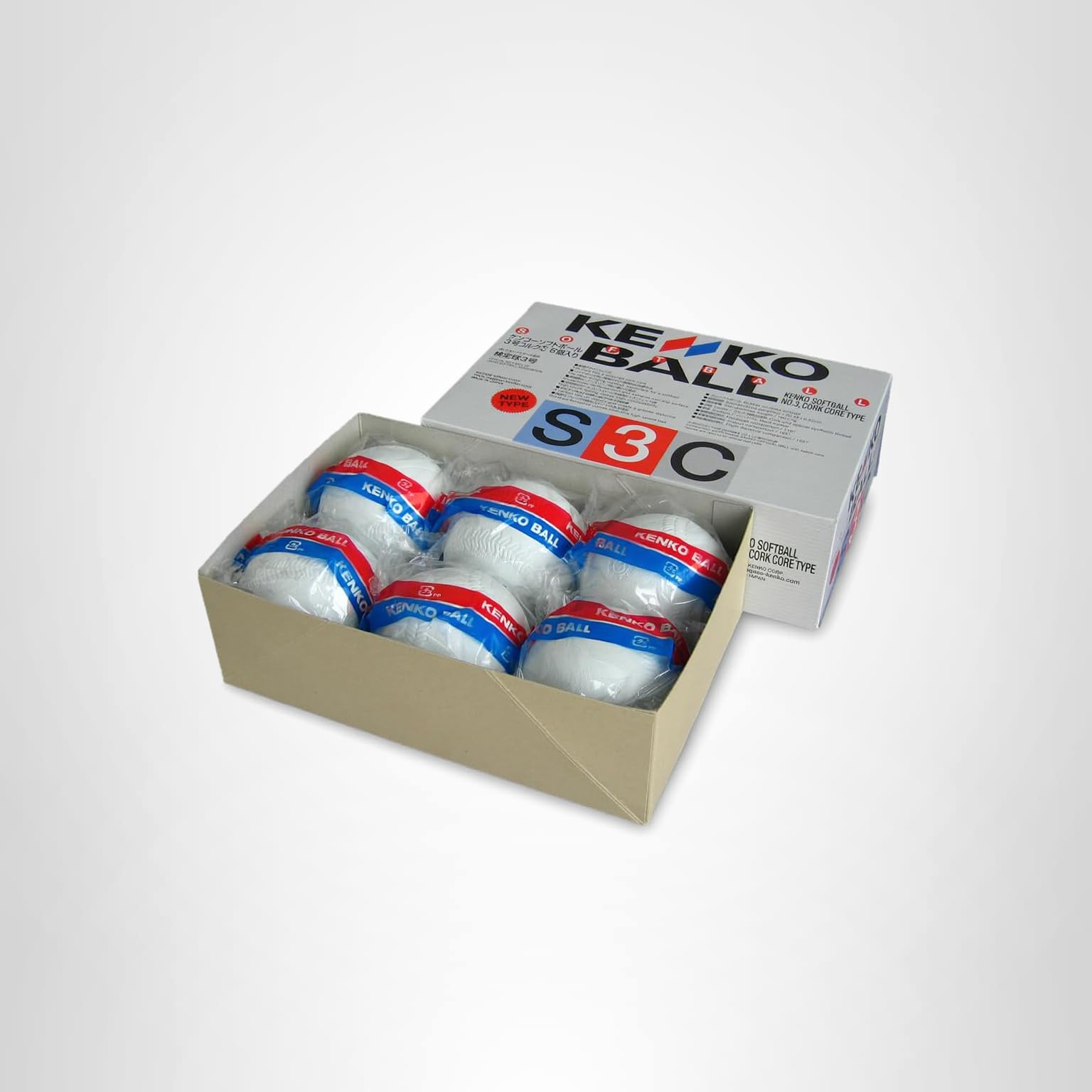 Amazon | ナガセケンコー(KENKO) 新ケンコーソフトボール3号 コルク芯 