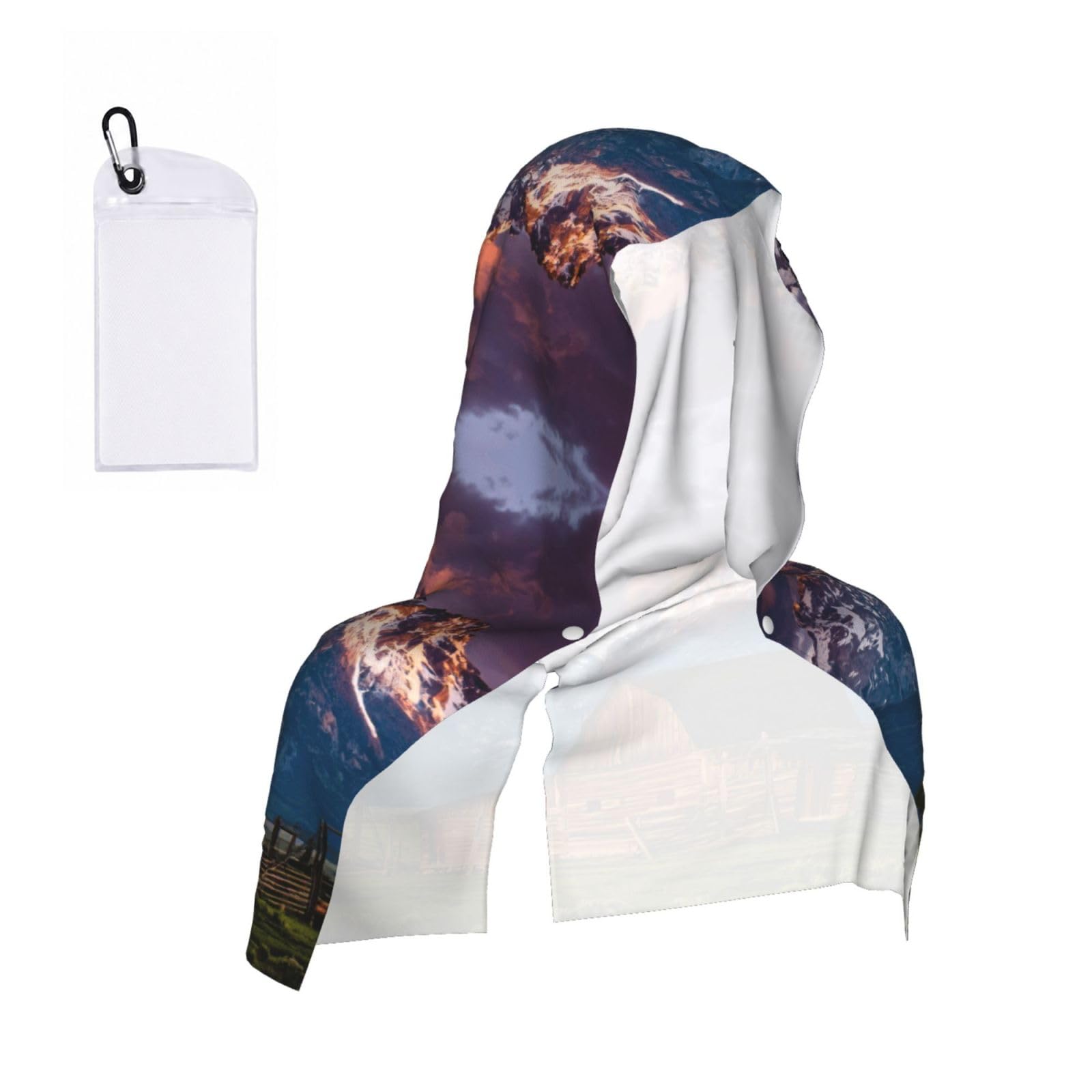 ZYJHYY National Park Print Unisex Swimming Towel Practical Camping Towel Skin-Friendly Cooling Towel For Workout Training
