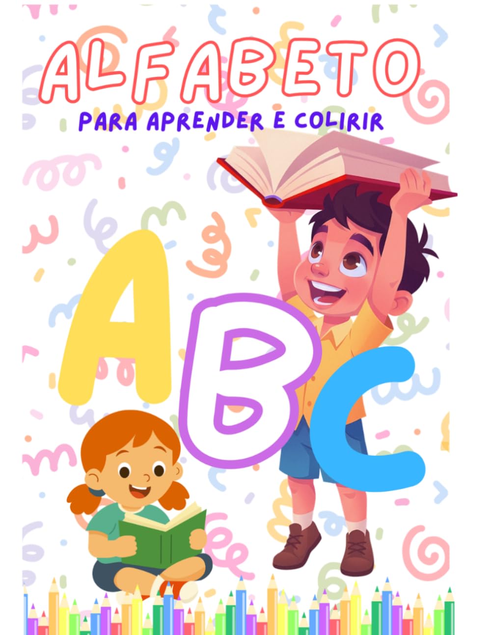 Alfabeto: Para aprender e colorir