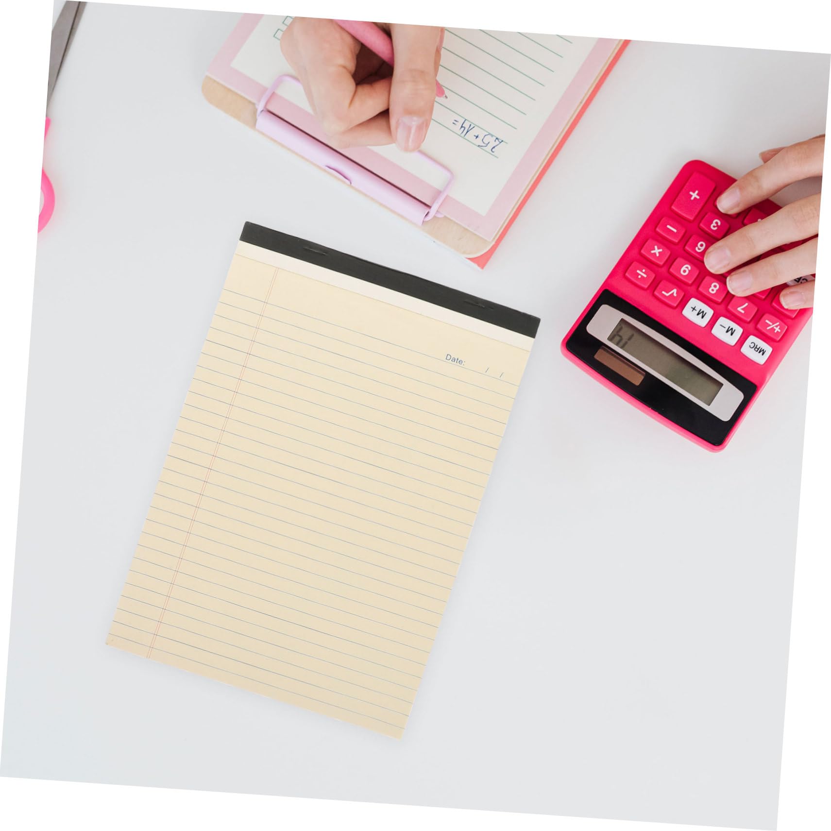 STOBOK Blocco Note A4 Tascabile 4 Pezzi, Quaderno Per Appunti Senza Colla, Carta Strappabile Per Ufficio, Scuola e Uso Domestico, Blocchi Note Multifunzione Per Pianificazione e Promemoria Quotidiani